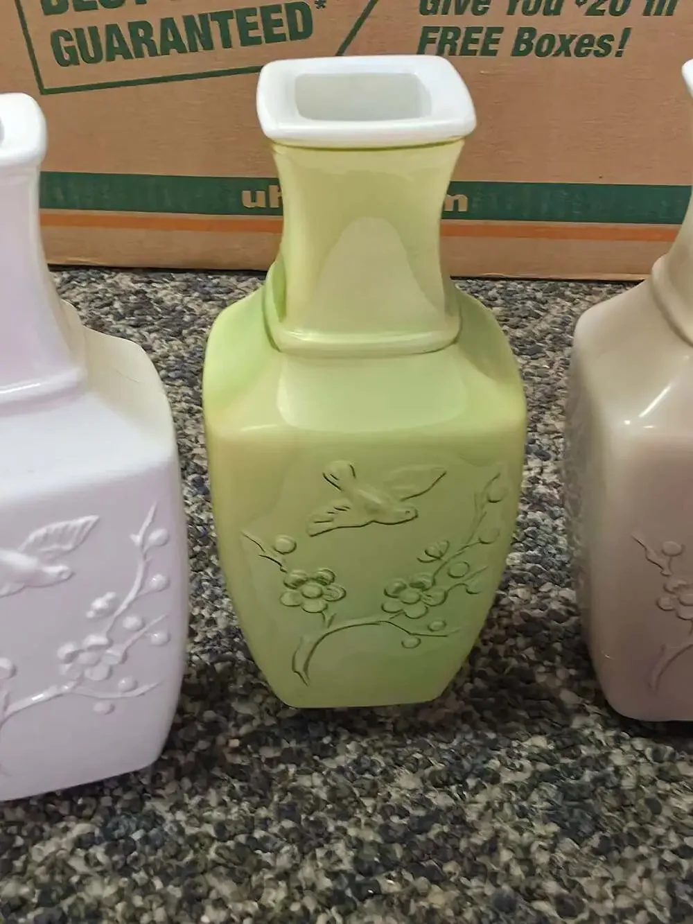 Lenox Ming Blossom Bud Vase Set 4 Assorted